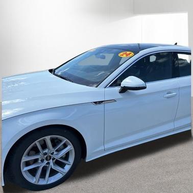 Arkona White 2024 Audi A5 Sportback 45 S line quattro Premium