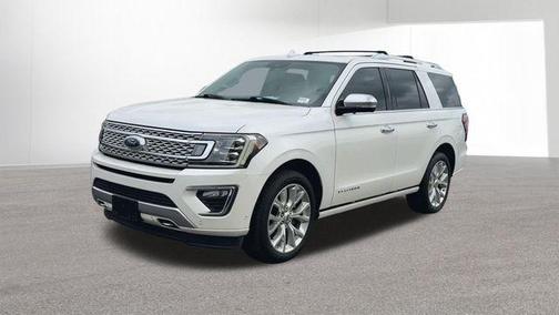 White Platinum Tri-Coat Metallic 2019 Ford Expedition Platinum