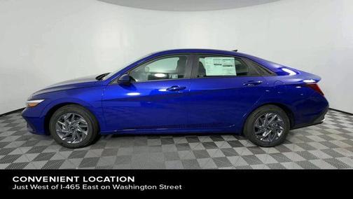 2025 Hyundai ELANTRA HEV Blue