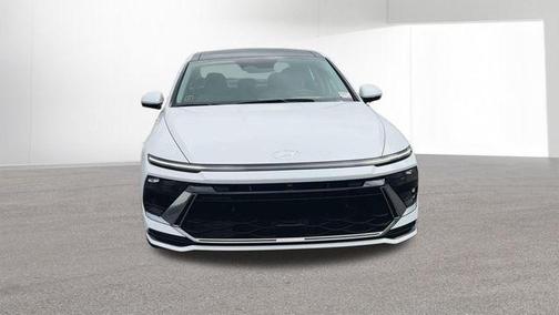 White 2026 Hyundai SONATA Hybrid Limited