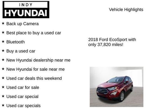 2018 Ford EcoSport SE