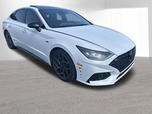 Serenity White 2023 Hyundai SONATA N Line