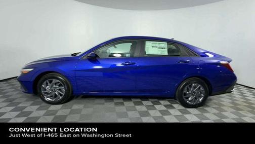 2025 Hyundai ELANTRA HEV Blue