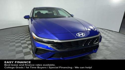 2025 Hyundai ELANTRA HEV Blue