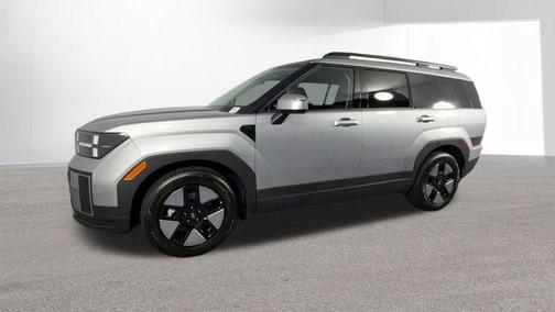 Shimmering Silver 2026 Hyundai SANTA FE HEV SEL