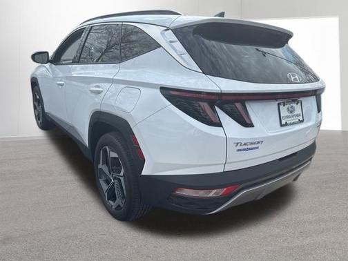 White Pearl 2024 Hyundai TUCSON Hybrid Limited
