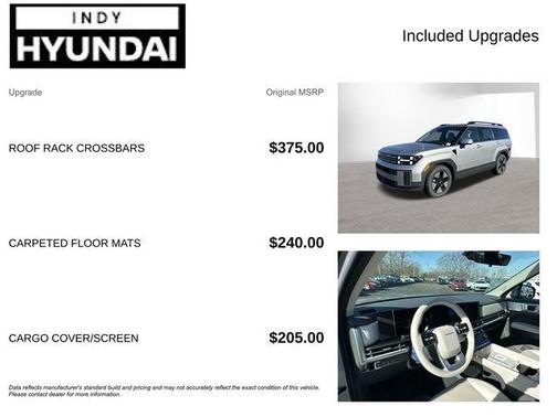 Shimmering Silver 2026 Hyundai SANTA FE HEV SEL