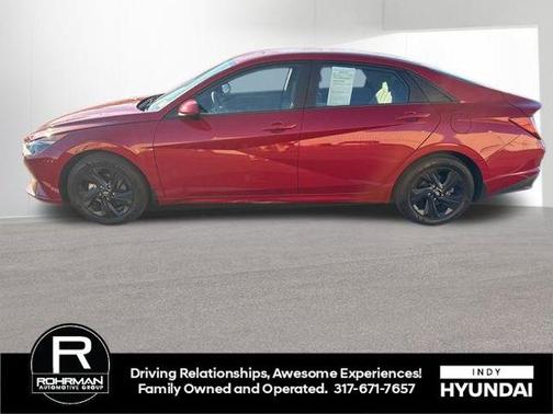 2023 Hyundai ELANTRA HEV Blue
