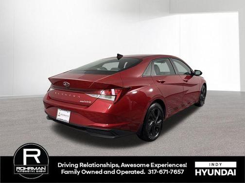 2023 Hyundai ELANTRA HEV Blue