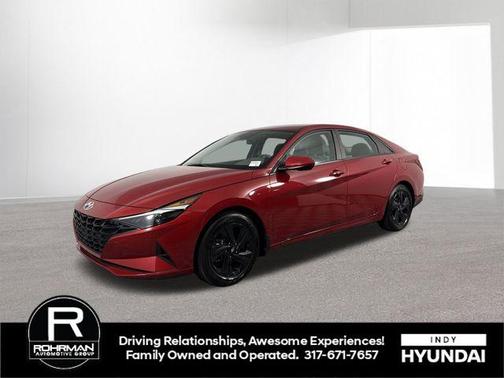 2023 Hyundai ELANTRA HEV Blue