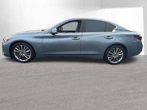 Hagane Blue 2018 INFINITI Q50 3.0t LUXE