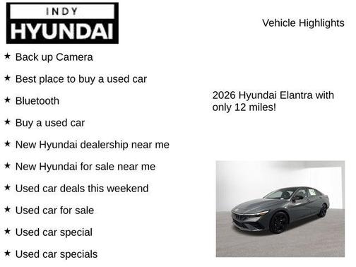 2026 Hyundai ELANTRA SEL Sport