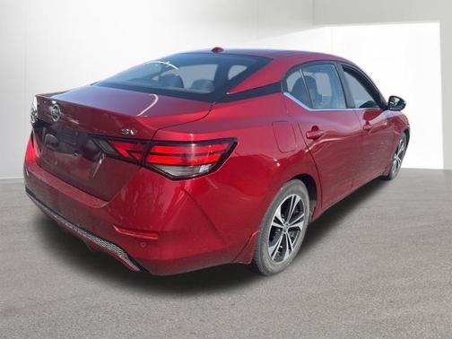 Scarlet Ember 2020 Nissan Sentra SV
