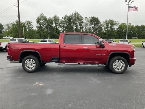 Cherry Red Tintcoat 2021 Chevrolet Silverado 3500 High Country