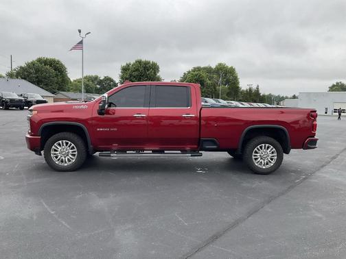 Cherry Red Tintcoat 2021 Chevrolet Silverado 3500 High Country