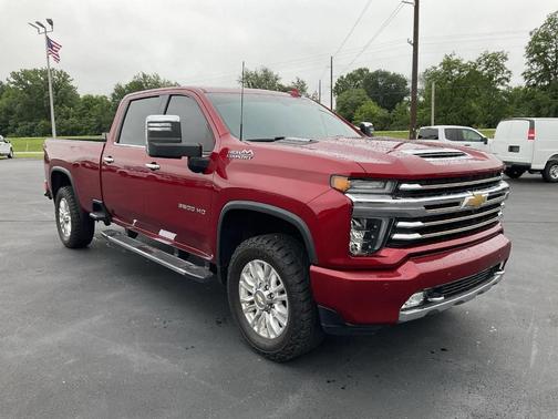 Cherry Red Tintcoat 2021 Chevrolet Silverado 3500 High Country