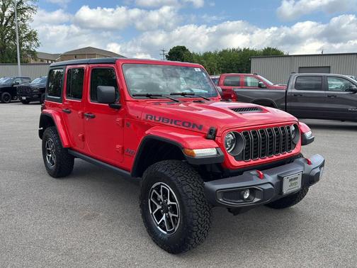 Firecracker Red Clearcoat 2026 Jeep Wrangler Rubicon