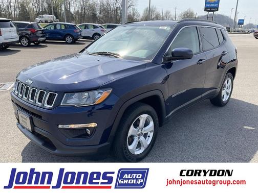 Jazz Blue Pearlcoat 2017 Jeep Compass Latitude