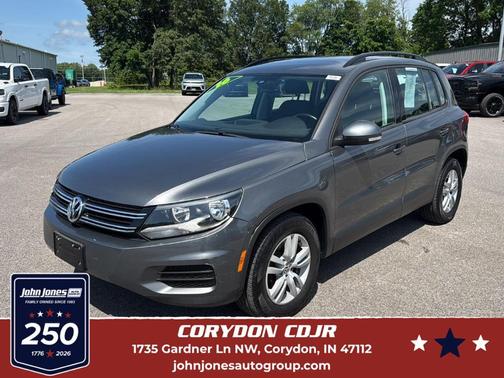 Pepper Gray Metallic 2016 Volkswagen Tiguan S