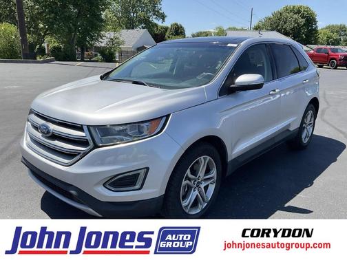 Ingot Silver 2018 Ford Edge Titanium