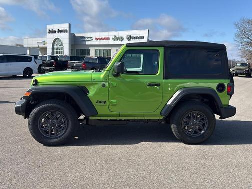 Mojito! Clearcoat 2026 Jeep Wrangler Sport