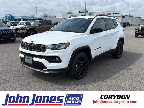 Bright White Clearcoat 2026 Jeep Compass Latitude