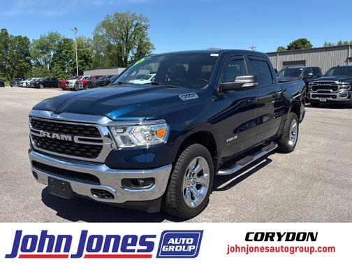 Patriot Blue Pearlcoat 2022 RAM 1500 Big Horn
