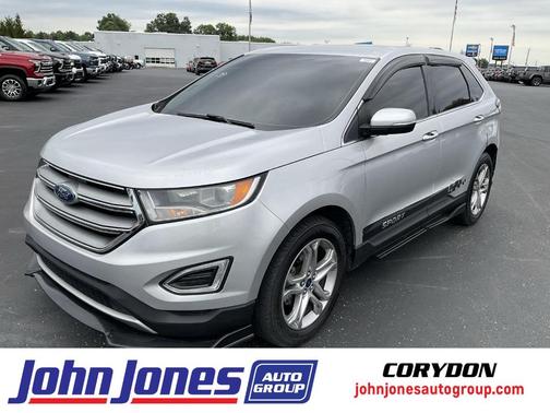 Ingot Silver 2017 Ford Edge Titanium