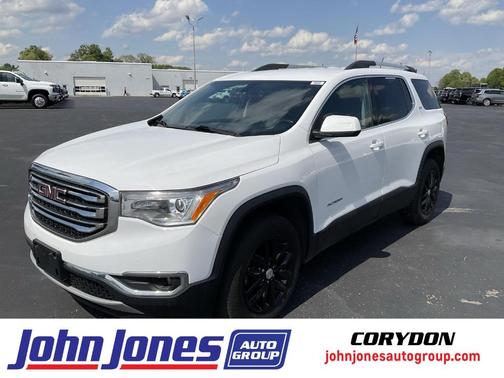 Summit White 2019 GMC Acadia SLT-1