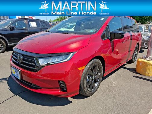 Radiant Red Metallic Ii 2024 Honda Odyssey