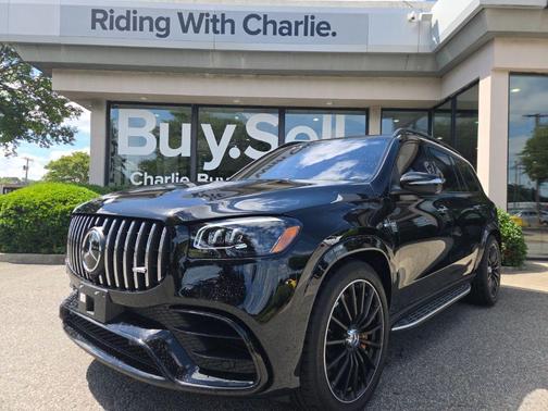 Obsidian Black Metallic 2025 Mercedes-Benz AMG GLS 63 Base