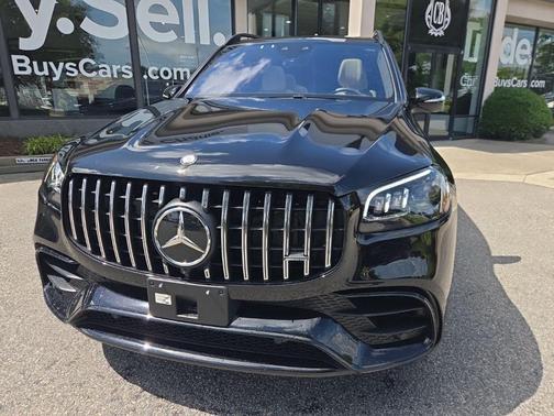 Obsidian Black Metallic 2025 Mercedes-Benz AMG GLS 63 Base