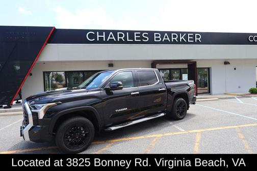 Midnight Black Metallic 2023 Toyota Tundra Hybrid Limited