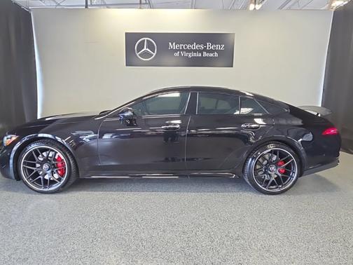Obsidian Black Metallic 2025 Mercedes-Benz AMG GT 53 4-Door