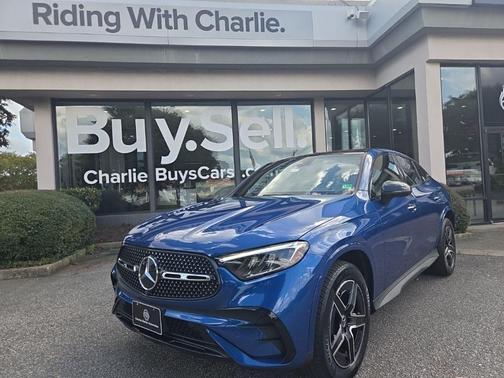 Starling Blue Metallic 2024 Mercedes-Benz GLC 300 4MATIC Coupe