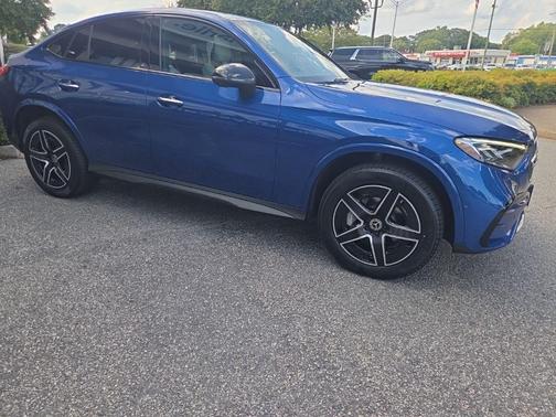 Starling Blue Metallic 2024 Mercedes-Benz GLC 300 4MATIC Coupe
