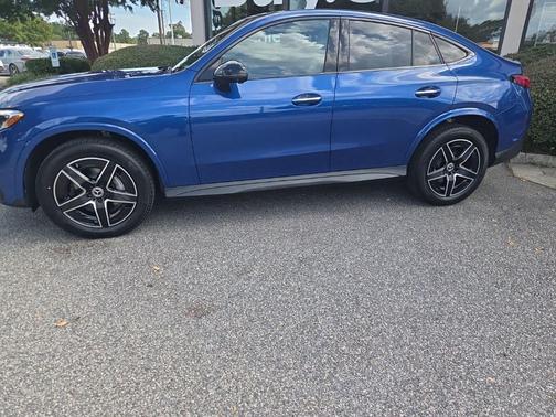 Starling Blue Metallic 2024 Mercedes-Benz GLC 300 4MATIC Coupe