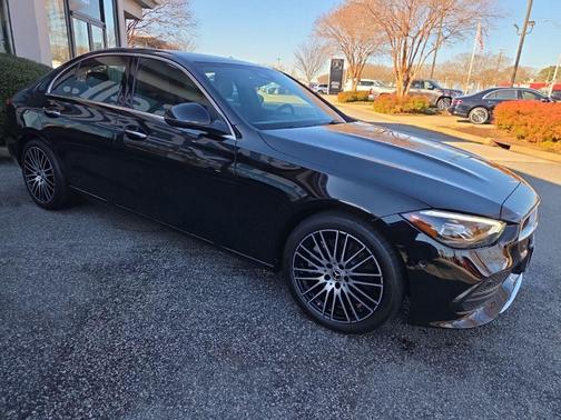 Black 2025 Mercedes-Benz C-Class C 300