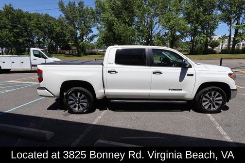 Super White 2020 Toyota Tundra Limited