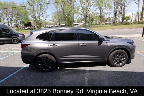 Liquid Carbon Metallic 2023 Acura MDX A-SPEC