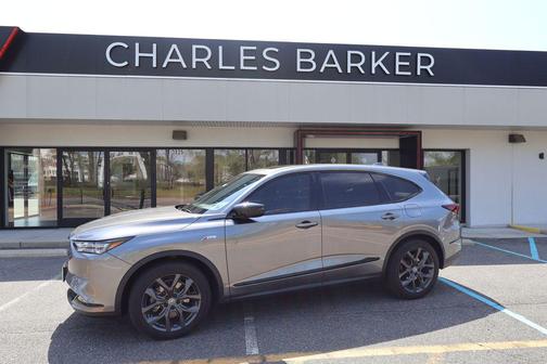 Liquid Carbon Metallic 2023 Acura MDX A-SPEC