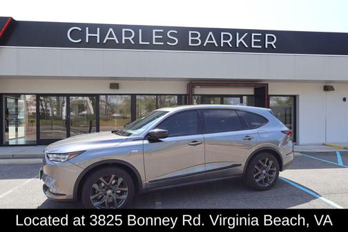 Liquid Carbon Metallic 2023 Acura MDX A-SPEC