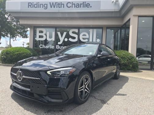 Black 2023 Mercedes-Benz C-Class C 300 4MATIC