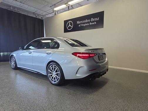 Cirrus Silver Metallic 2024 Mercedes-Benz AMG C 43 4MATIC