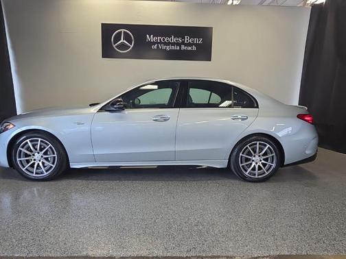 Cirrus Silver Metallic 2024 Mercedes-Benz AMG C 43 4MATIC
