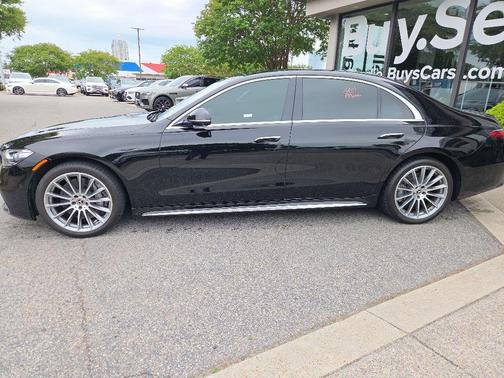 Black 2023 Mercedes-Benz S-Class 4MATIC