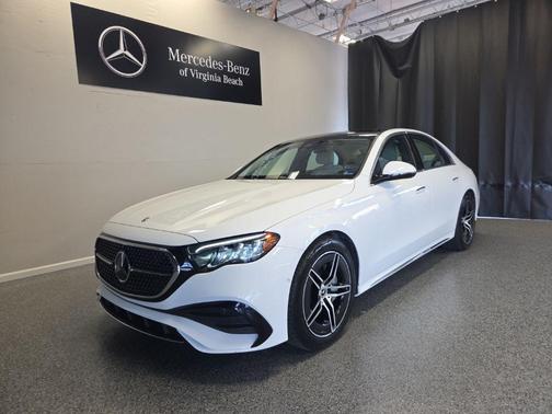 Polar White 2025 Mercedes-Benz E-Class 4MATIC