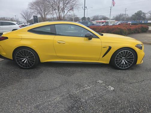 Sun Yellow 2026 Mercedes-Benz AMG CLE 53 4MATIC+