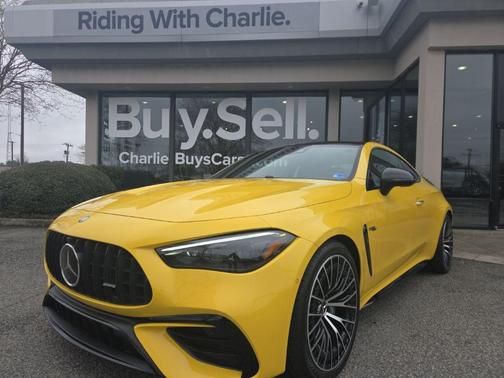 Sun Yellow 2026 Mercedes-Benz AMG CLE 53 4MATIC+