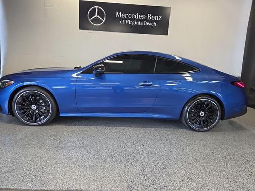 Sterling Blue Metallic 2025 Mercedes-Benz CLE 300 4MATIC Coupe